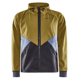 Craft Core Glide Hood Softshell Jacket Amarillo,Negro XL Hombre