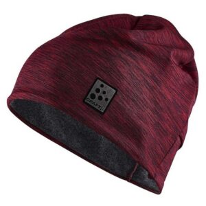 Craft Microfleece Ponytail Beanie Rojo  Mujer