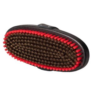 Snoli Waxing Brass Oval Brush Rojo