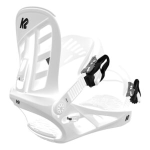 K2 Snowboards You+h Junior Snowboard Bindings Blanco M
