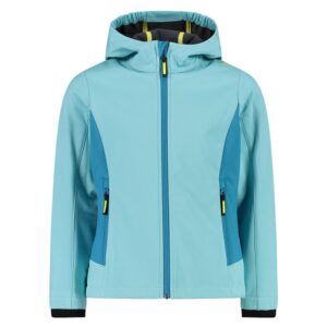 Cmp Fix Hood 3a29385n Softshell Jacket Azul 3 Years Niño