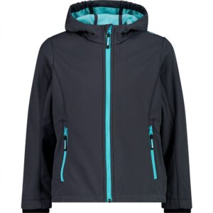 Cmp Fix Hood 3a29385n Softshell Jacket Negro 4 Years Niño