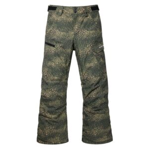 Burton Exile Cargo Pants Verde 8 Years Niño