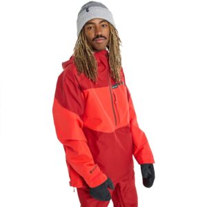 Burton Goretex Pillowline Anorak Jacket Naranja S Hombre