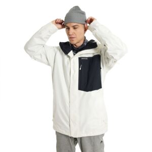 Burton Goretex Pillowline Jacket Blanco S Hombre