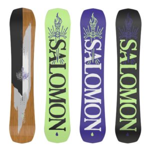 Salomon Assassin Snowboard Multicolor 162