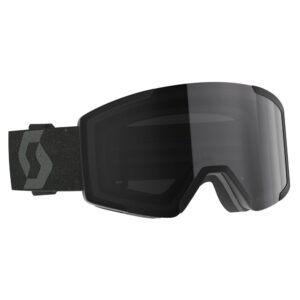Scott Shield Ski Goggles Negro Enhancer Blue Chrome/CAT 2