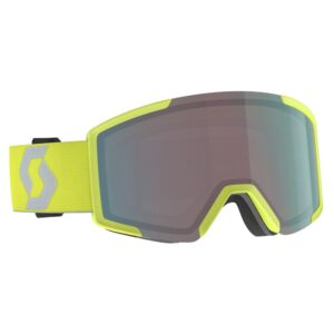 Scott Shield Ski Goggles Transparente Enhancer Aqua Chrome/CAT 2