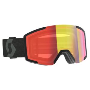 Scott Shield+extra Lens Ls Ski Goggles Naranja Light Sensitive Red Chrome/CAT 2