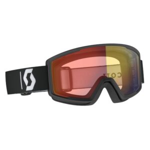 Scott Factor Pro Ski Goggles Negro Illuminator Red Chrome/CAT 1