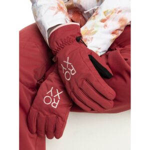 Roxy Freshfields Gloves Rojo S Mujer