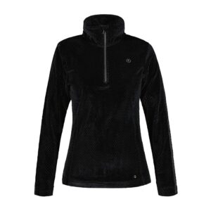 Luhta Kiistala L Half Zip Sweatshirt Negro S Mujer