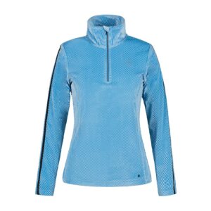 Luhta Kiistala L Half Zip Sweatshirt Azul XS Mujer