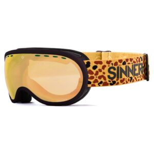 Sinner Vorlage S Ski Goggles Dorado Double Full Gold Mirror Vent/ CAT3