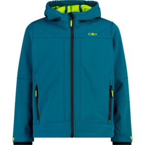 Cmp Fix Hood 3a00094 Softshell Jacket Azul 10 Years Niño