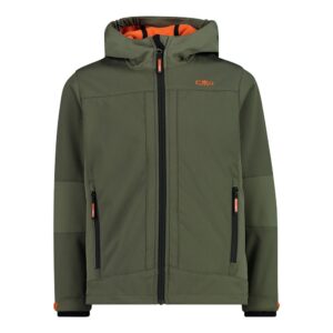 Cmp Fix Hood 3a00094 Softshell Jacket Verde 24 Months Niño
