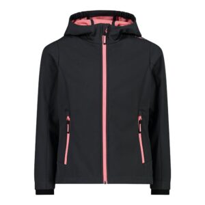 Cmp Fix Hood 3a29385n Softshell Jacket Gris 6 Years Niño