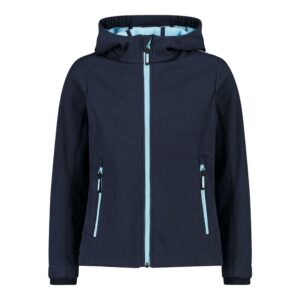 Cmp Fix Hood 3a29385n Softshell Jacket Azul 16 Years Niño