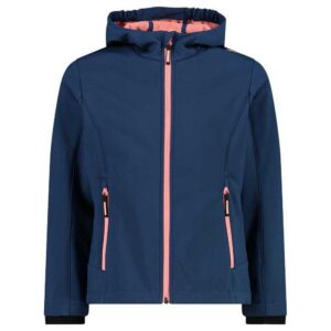 Cmp Fix Hood 3a29385n Softshell Jacket Azul 16 Years Niño