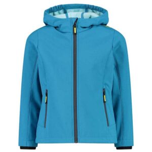 Cmp Fix Hood 3a29385n Softshell Jacket Azul 14 Years Niño