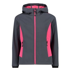 Cmp Fix Hood 3a29385n Softshell Jacket Rosa 12 Years Niño