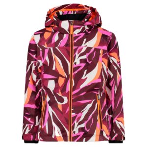Cmp Snaps Hood 39w2085 Jacket Rojo 12 Years Niño