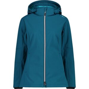 Cmp Long Fit 3a22226 Softshell Jacket Azul XL Mujer