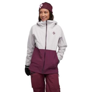 Black Diamond Recon Stretch Ski Jacket Blanco,Lila XS Mujer