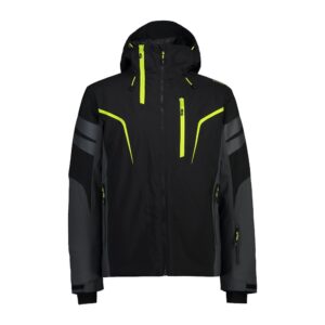 Cmp Fix Hood 31w0387 Softshell Jacket Negro 2XL Hombre