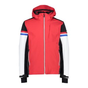Cmp Zip Hood 31w0127 Softshell Jacket Rojo 2XL Hombre