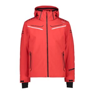 Cmp Zip Hood 31w0307 Softshell Jacket Rojo 3XL Hombre