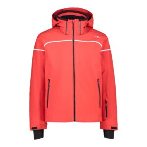 Cmp Zip Hood 31w0317 Softshell Jacket Rojo 3XL Hombre
