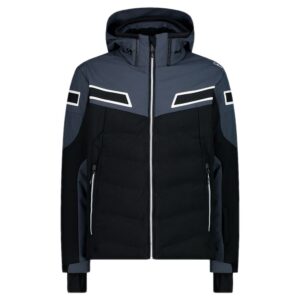 Cmp Zip Hood 32w0137 Softshell Jacket Negro 3XL Hombre