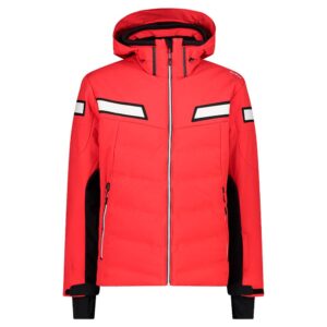Cmp Zip Hood 32w0137 Softshell Jacket Rojo 2XL Hombre