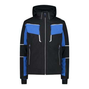 Cmp Zip Hood 32w0147 Softshell Jacket Negro 2XL Hombre