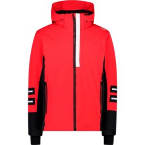 Cmp Zip Hood 32w0167 Softshell Jacket Rojo 2XL Hombre