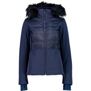 Cmp Zip Hood 31w0066f Jacket Azul M Mujer