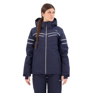 Cmp Zip Hood 31w0216 Jacket Azul 2XS Mujer