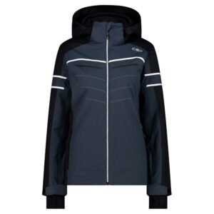 Cmp Zip Hood 31w0216 Jacket Negro 2XS Mujer