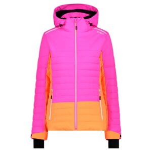 Cmp Zip Hood 31w0226 Jacket Rosa 2XL Mujer