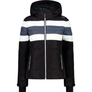 Cmp Zip Hood 31w0246 Jacket Negro 2XS Mujer