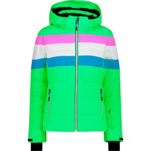 Cmp Zip Hood 31w0246 Jacket Verde M Mujer