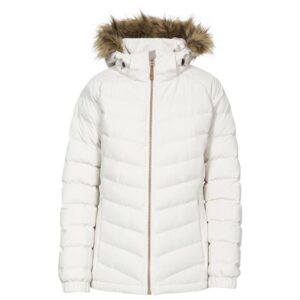 Trespass Nadina Jacket Blanco 2XL Mujer