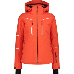Cmp Zip Hood 32w0206 Jacket Naranja XL Mujer