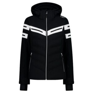 Cmp Zip Hood 32w0216 Jacket Negro XL Mujer