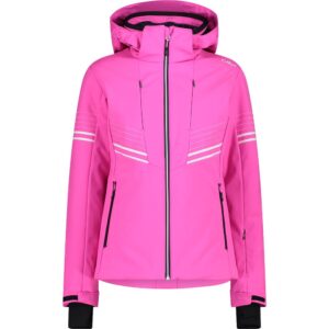 Cmp Zip Hood 32w0226 Softshell Jacket Rosa M Mujer