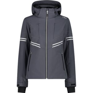 Cmp Zip Hood 32w0226 Softshell Jacket Gris S Mujer