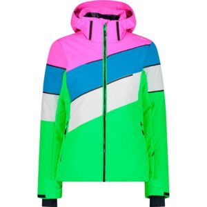 Cmp Zip Hood 32w0236 Softshell Jacket Multicolor M Mujer
