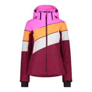 Cmp Zip Hood 32w0236 Softshell Jacket Rojo XS Mujer