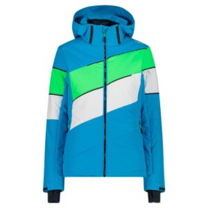 Cmp Zip Hood 32w0236 Softshell Jacket Azul XL Mujer